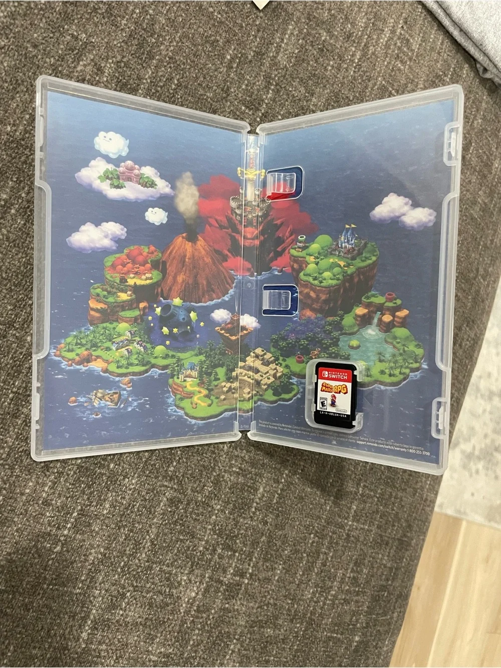 Nintendo Super Mario RPG - Game Case & Cartridge